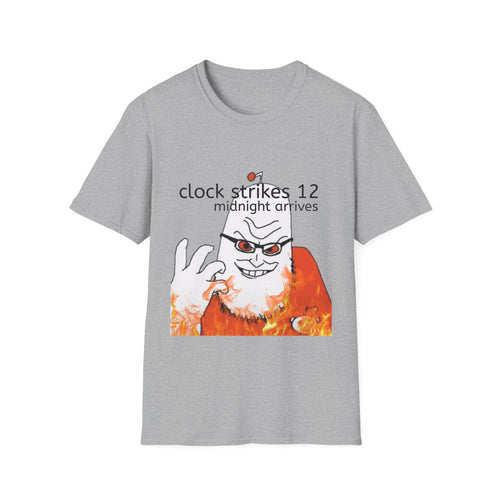 Clock Strikes 12 T-Shirt