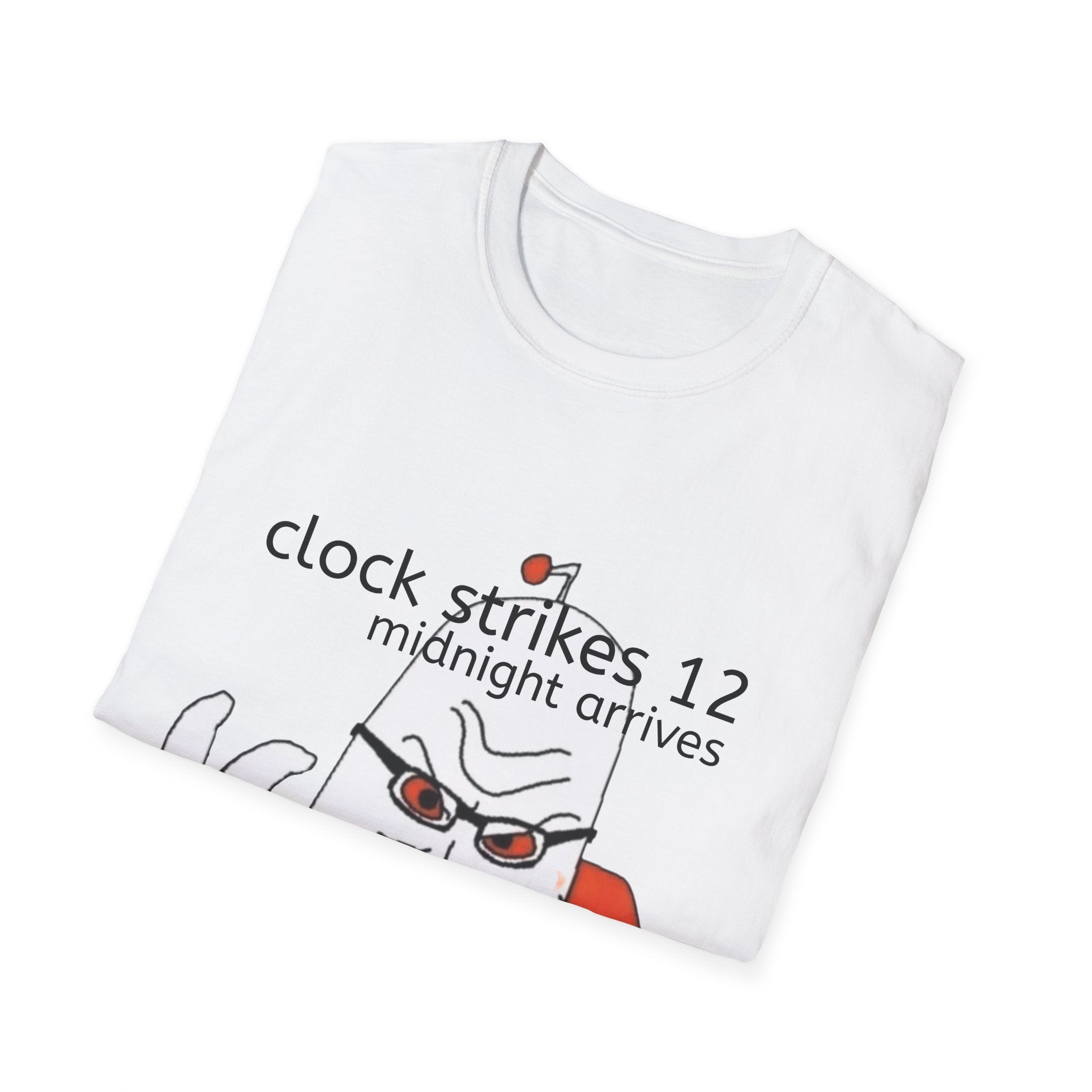 Clock Strikes 12 T-Shirt