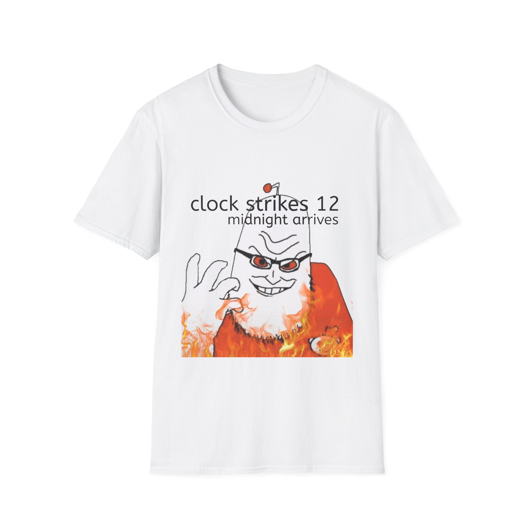 Clock Strikes 12 T-Shirt