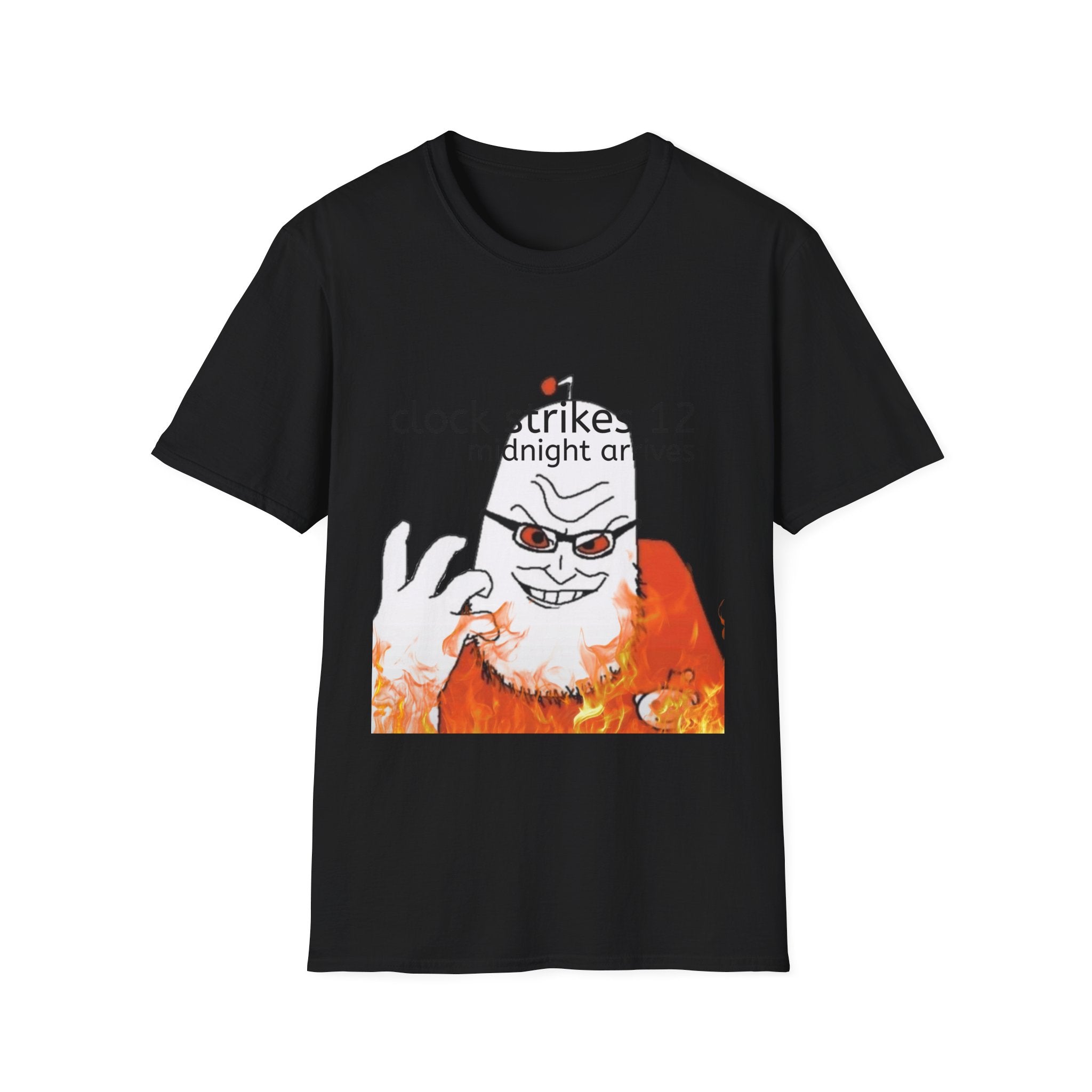 Clock Strikes 12 T-Shirt