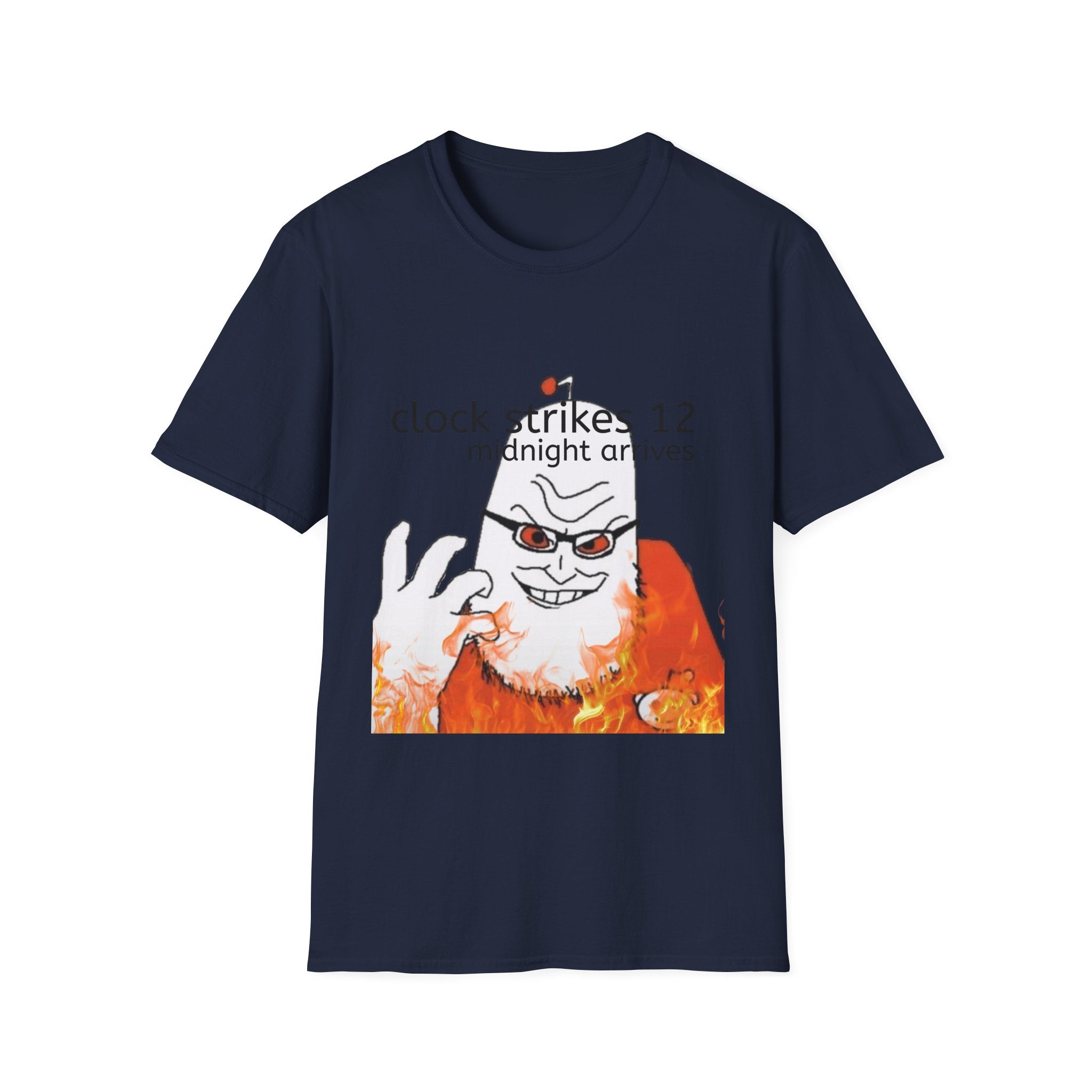 Clock Strikes 12 T-Shirt
